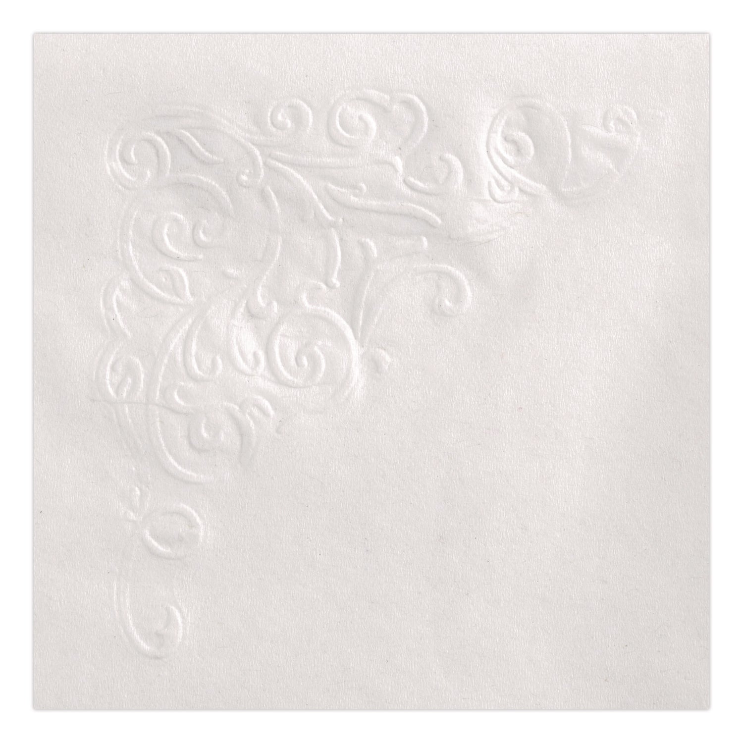 2 Ply - 1/8 Fold - 15" Width x 16" Length - Scrollwork Pattern - White - 126 / Pack