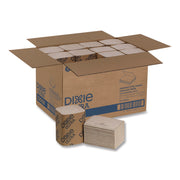 Dixie Ultra&reg; Interfold Napkin Dispenser Refill - 2 Ply - Interfolded - 6.50" Width x 9.85" Length - Brown - 250/Pack - 24 / Carton