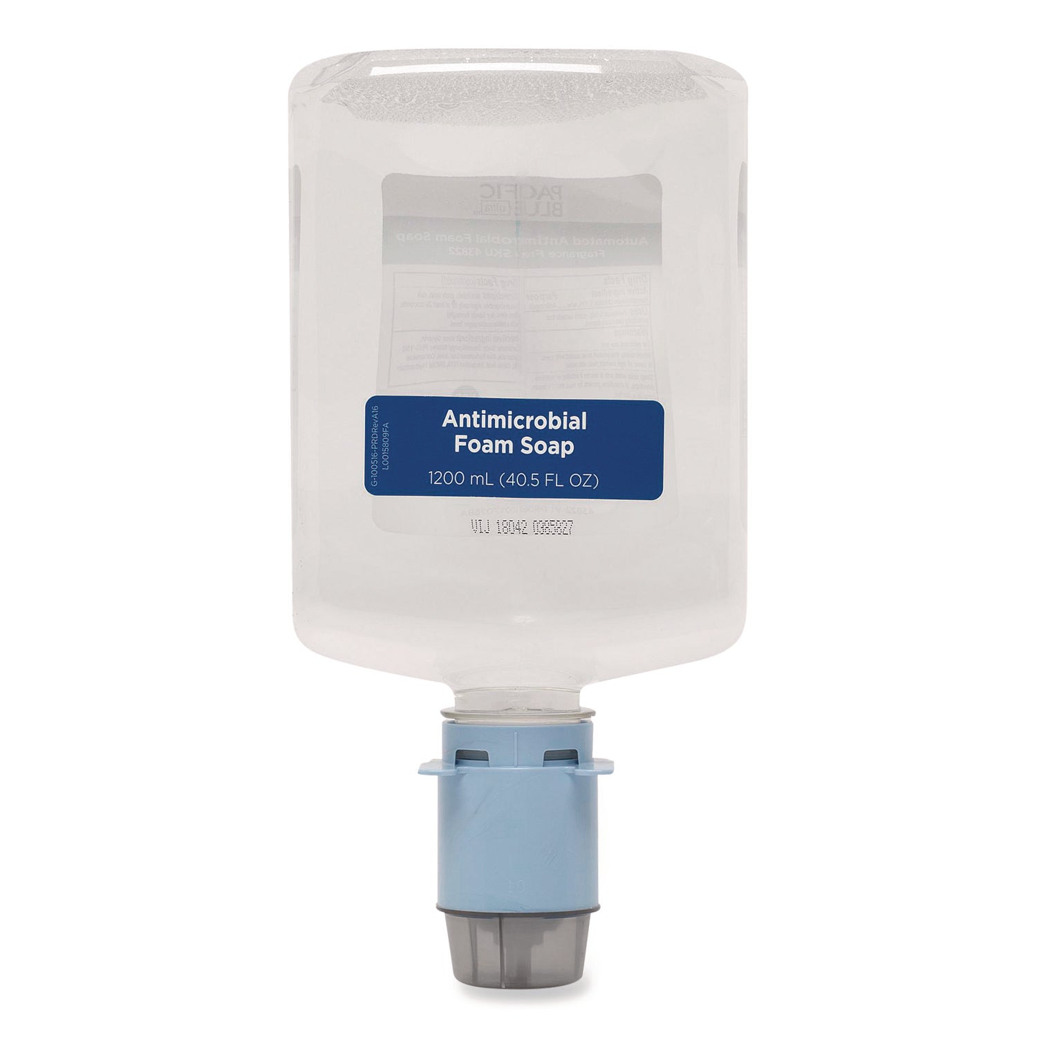 1.27 quart - Touchless Dispenser - Kill Germs, Bacteria Remover - Hand - Moisturizing - Clear - Dye-free, Fragrance-free, pH Balanced, Bio-based - 3 / Carton