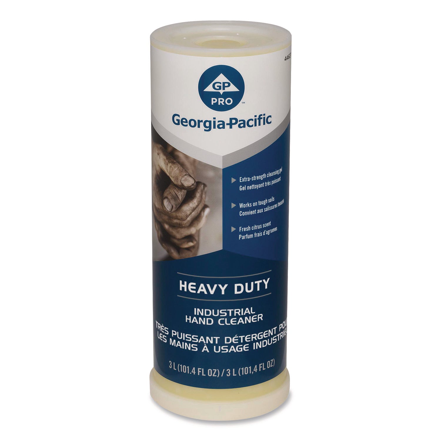 Citrus Scent - 3.17 quart - Grime Remover, Soil Remover, Tar Remover, Paint Remover, Lacquer Remover - Hand, Skin - Clear - Heavy Duty, Non-greasy, Site Window, Fast Acting - 4 / Carton