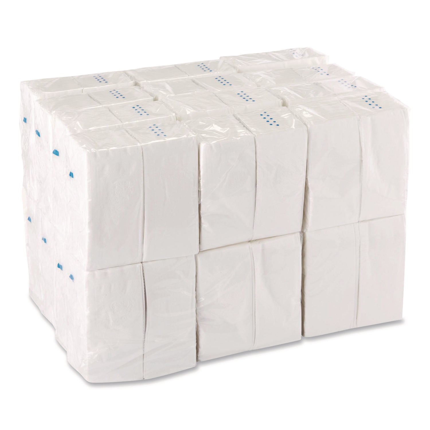 2 Ply - 1/8 Fold - 15" Width x 16" Length - Scrollwork Pattern - White - 126 / Pack