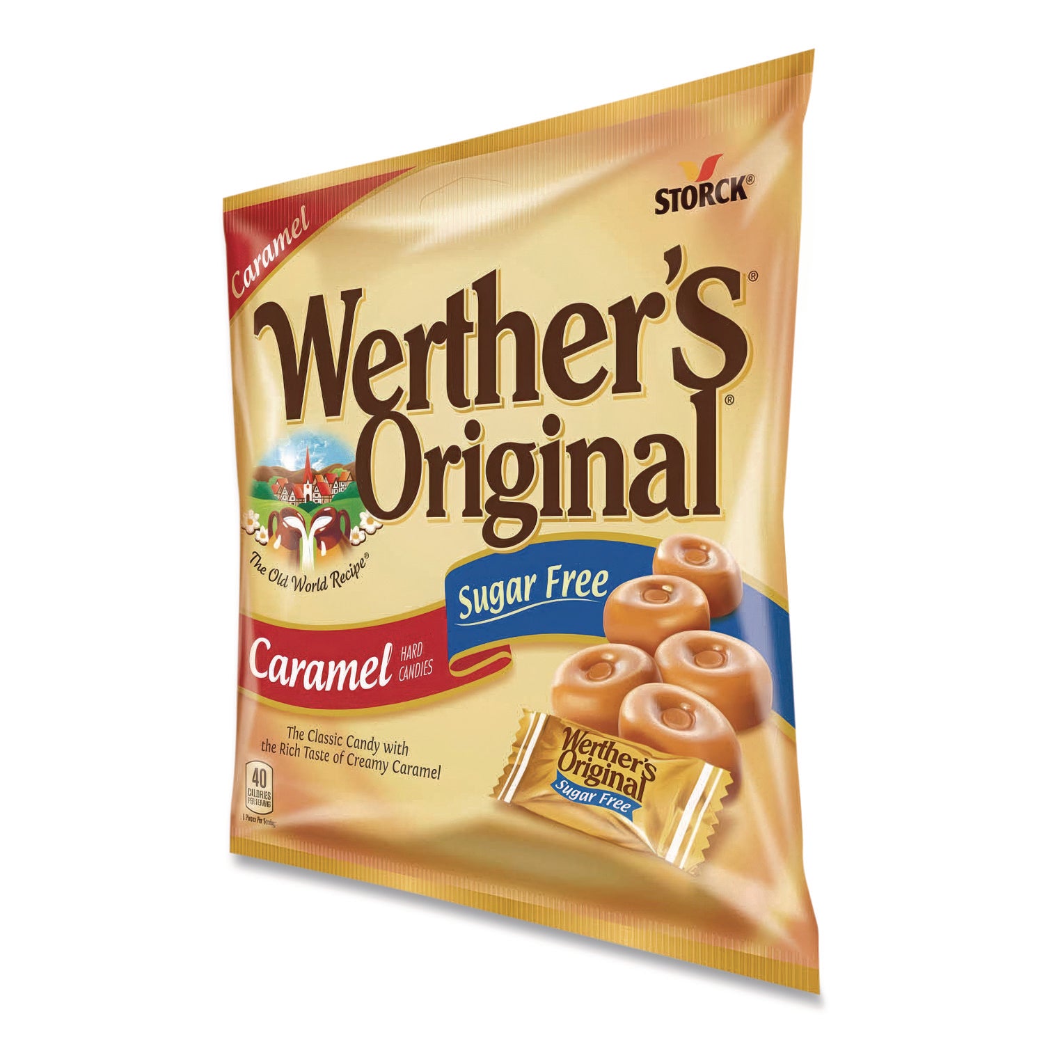 Hard Candies, Caramel, Individually Wrapped, 2.75 Oz