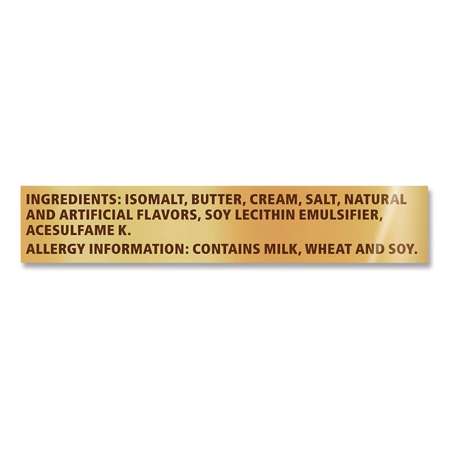 Hard Candies, Caramel, Individually Wrapped, 2.75 Oz