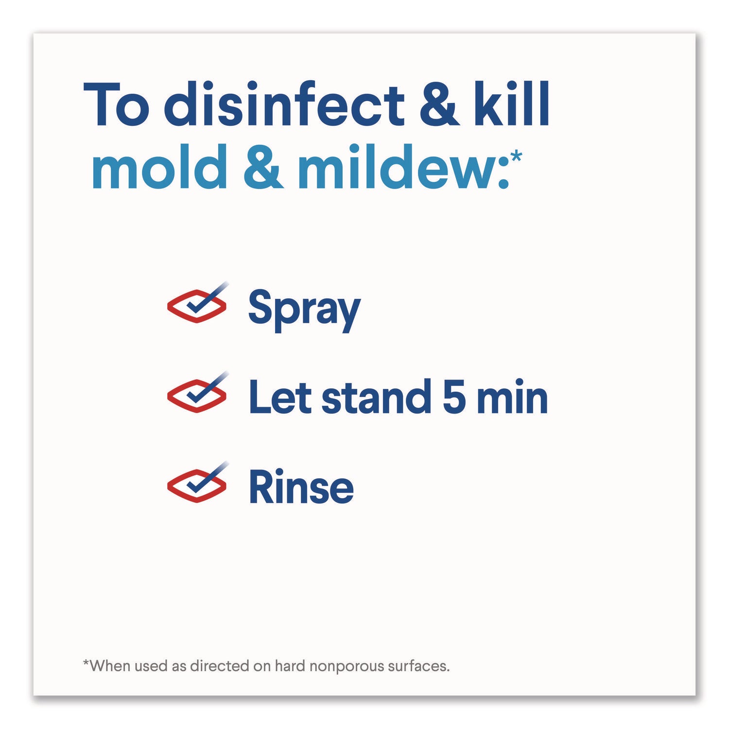 Mold and Mildew Remover with Bleach, Unscented, 32 oz Spray Bottle, 9/Carton