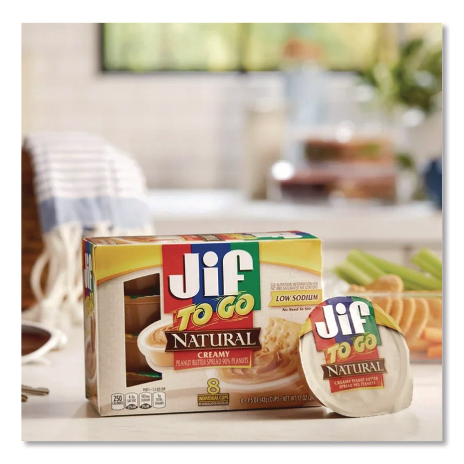 Peanut Butter - 1.50 oz - 8 / Pack