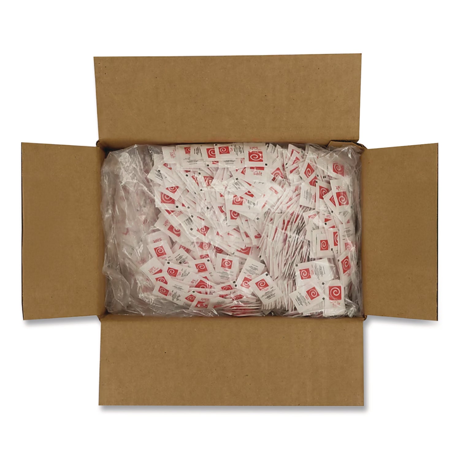 Grindstone Iodized Salt, 0.02 oz Packet, 1,000/Bag, 3 Bags/Carton