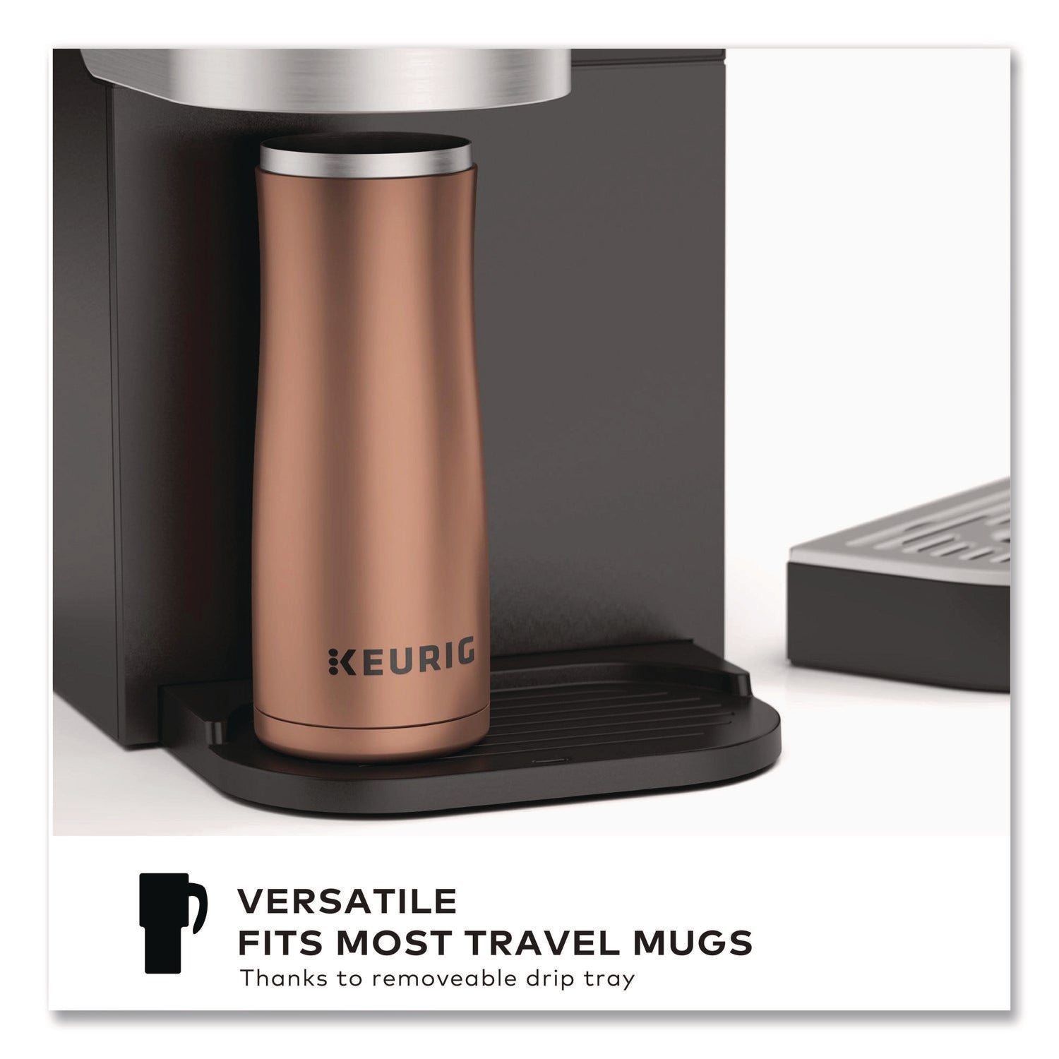Keurig K-2550 Brewer, 3.44 Quart Water Tank, K-Cup Pod Compatible, Black, 1 Each