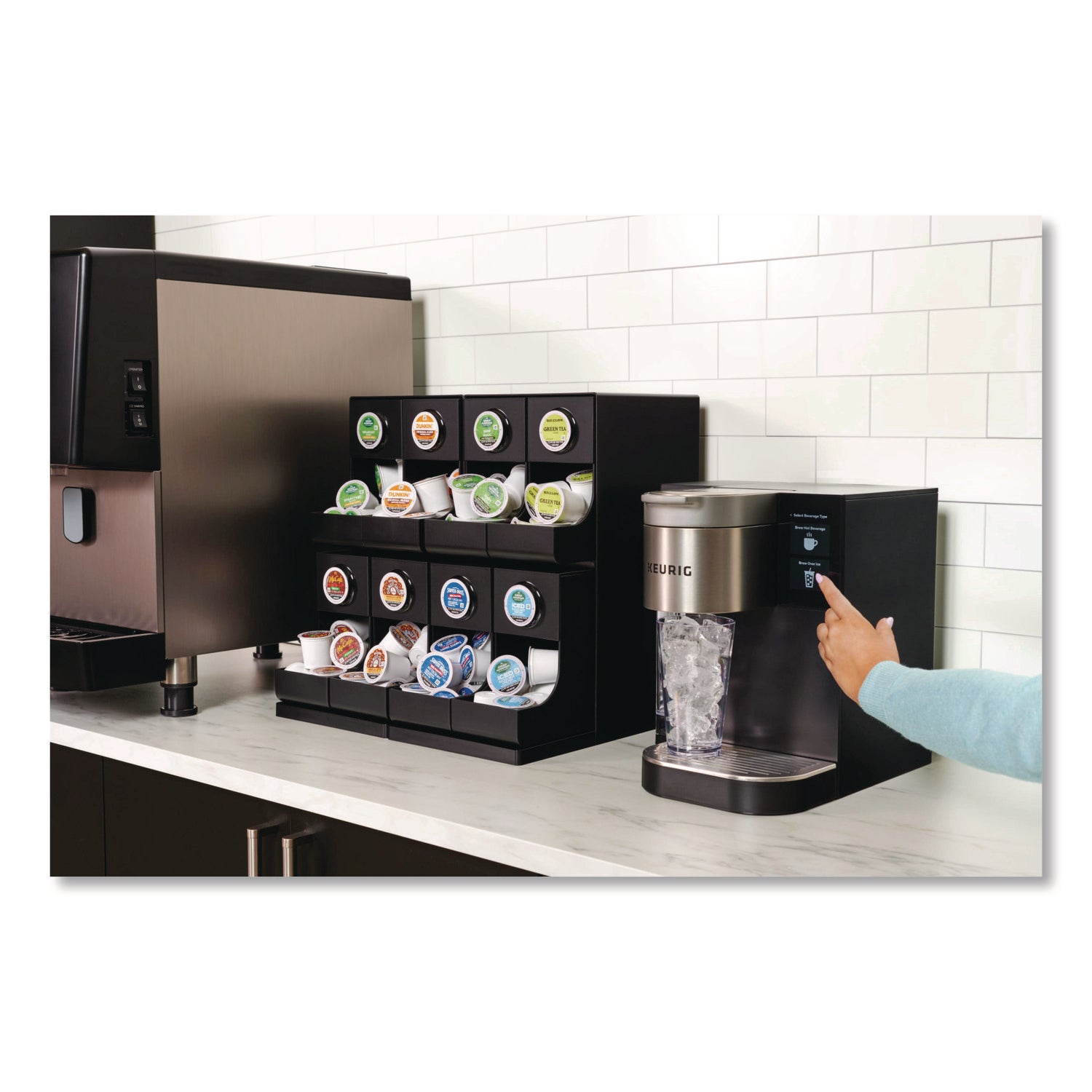 Keurig K-2550 Brewer, 3.44 Quart Water Tank, K-Cup Pod Compatible, Black, 1 Each