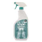 Simple Green Lime-Calcium-Surface Residue Remover, 32 fl oz (1 quart), Pleasant Wintergreen Scent, Bleach-Free, Ammonia-Free, Phosphorous-Free, Non-Abrasive, Turquoise Spray, 1 Each