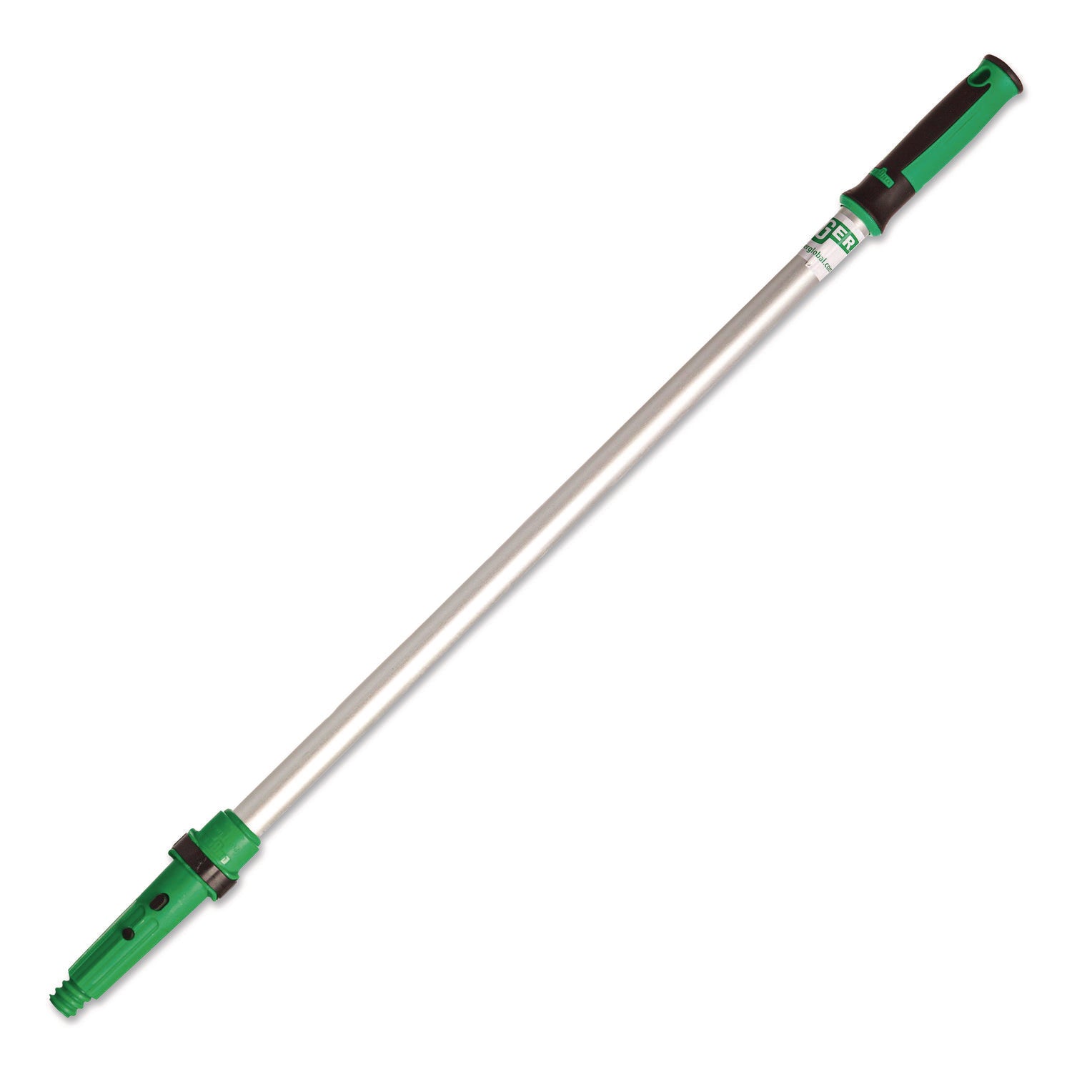 Henry's Handi Handle, with ErgoTec Locking Cone, 2 ft, Green/Silver