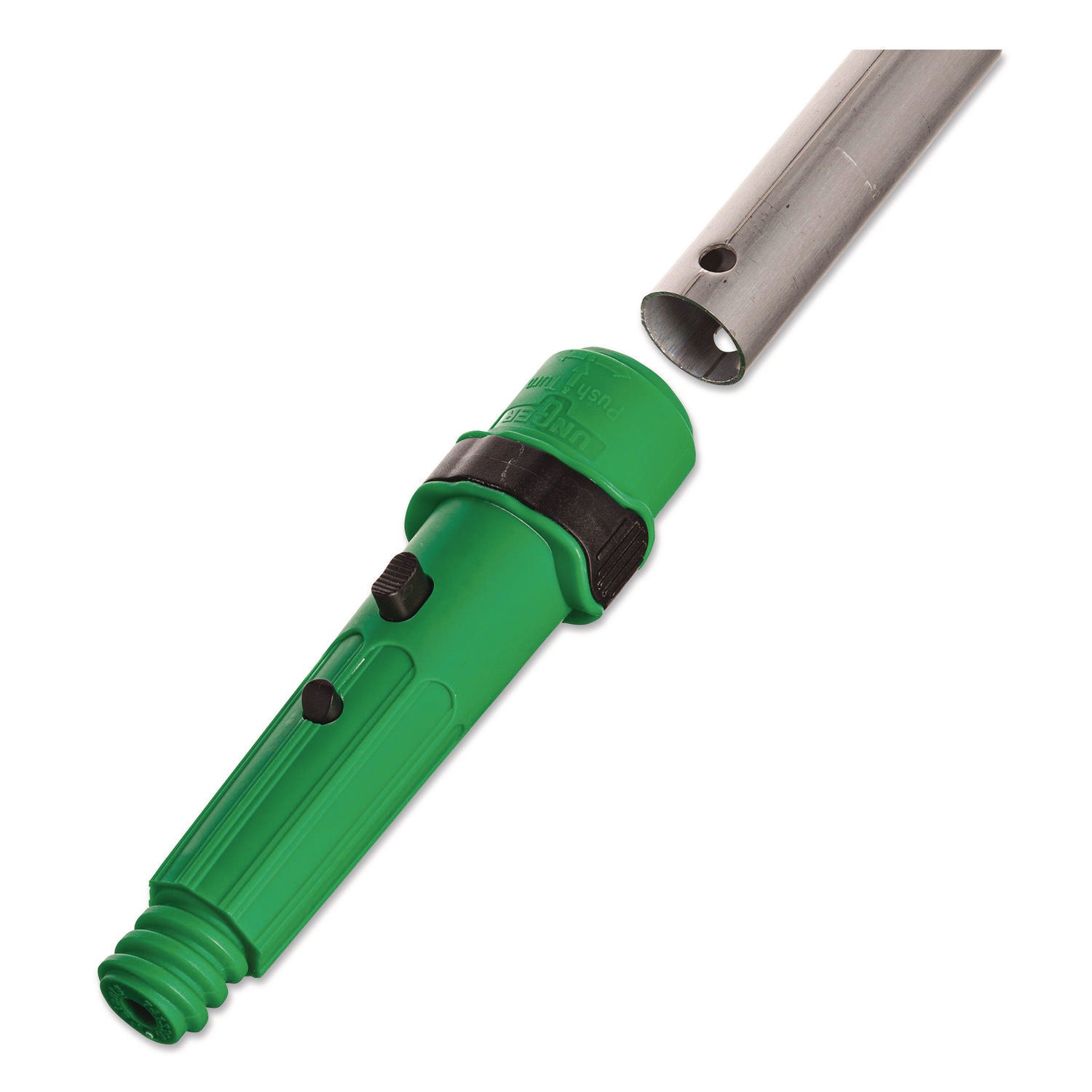 Henry's Handi Handle, with ErgoTec Locking Cone, 2 ft, Green/Silver