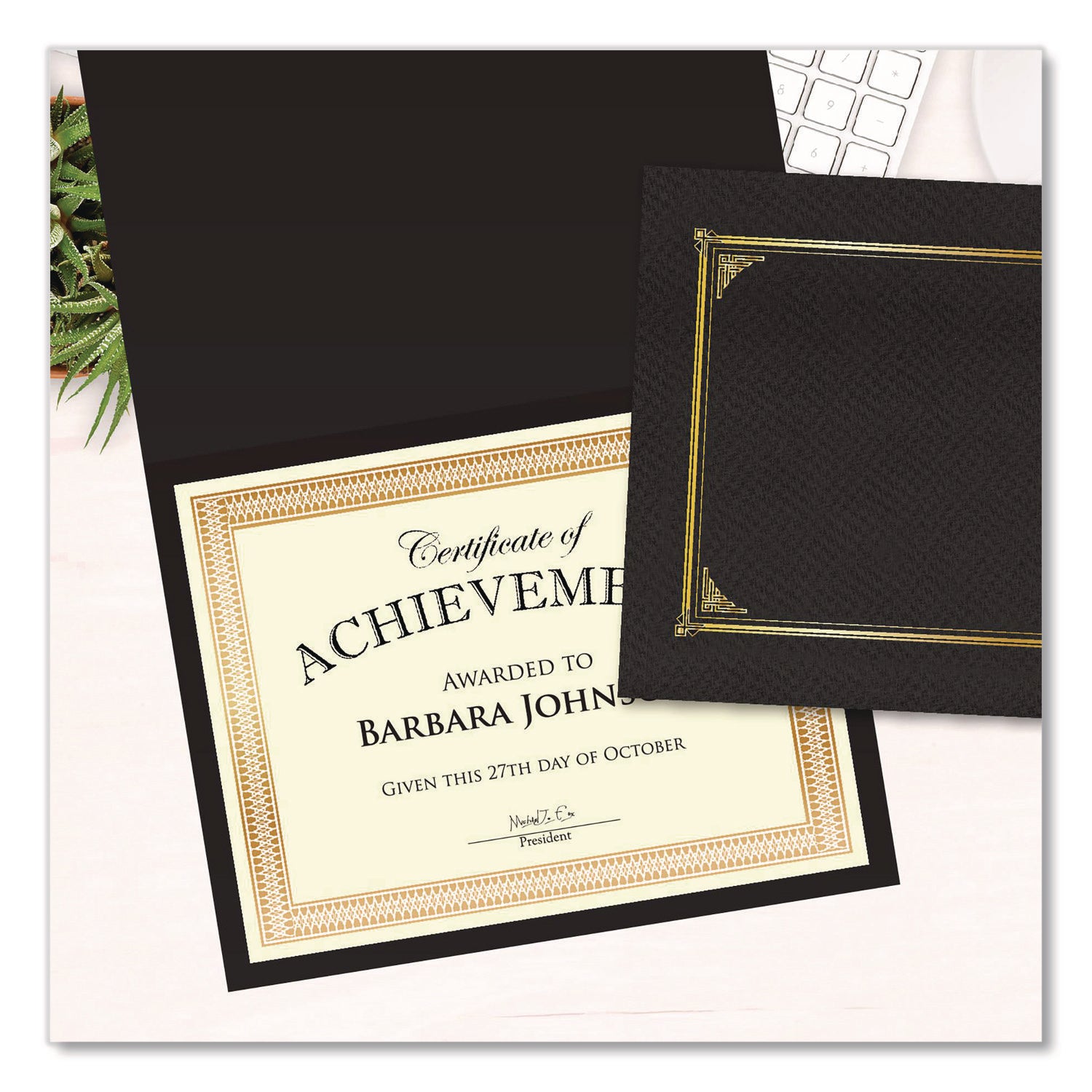 24 lb Basis Weight - 8.5" Width - Laser, Inkjet Compatible - Gold - 100 / Pack