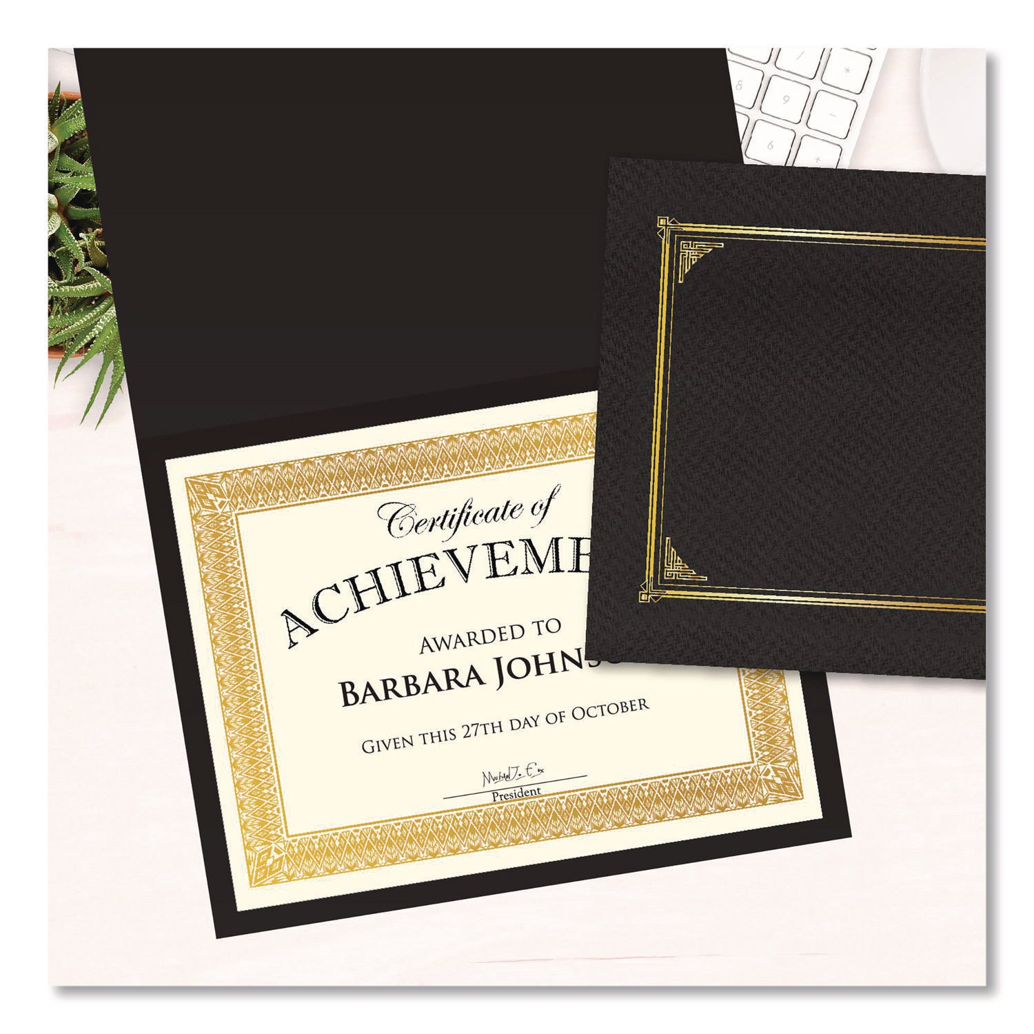 Certificate;Gold Foil;Rome