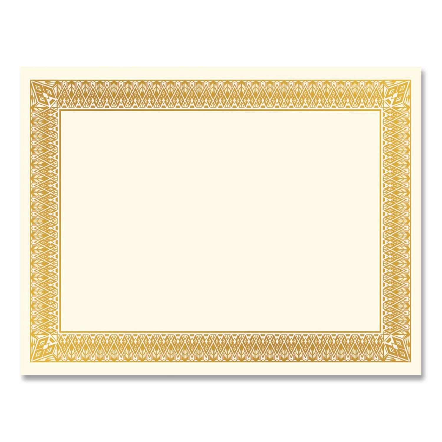 Certificate;Gold Foil;Rome