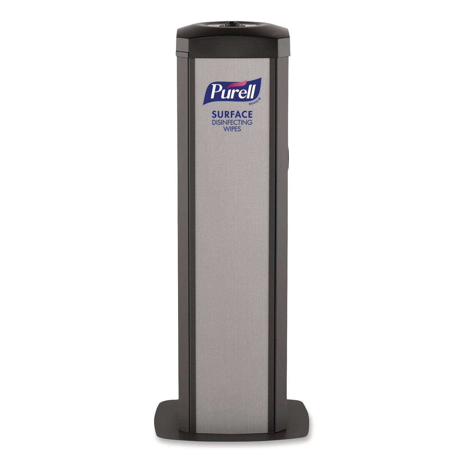 DS360 High-Capacity Surface Disinfecting Wipes Station, 1,200 Wipe Capacity, 15.5 x 15.5 x 39.6, Graphite
