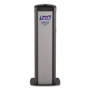 DS360 High-Capacity Surface Disinfecting Wipes Station, 1,200 Wipe Capacity, 15.5 x 15.5 x 39.6, Graphite