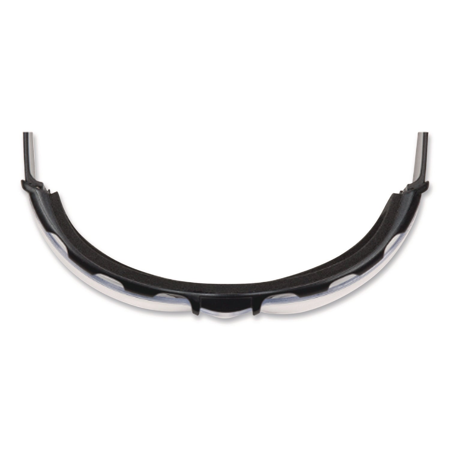 Zenon Z12 Polycarbonate Safety Glasses, Black Nylon Frame, Clear Polycarbonate Lens