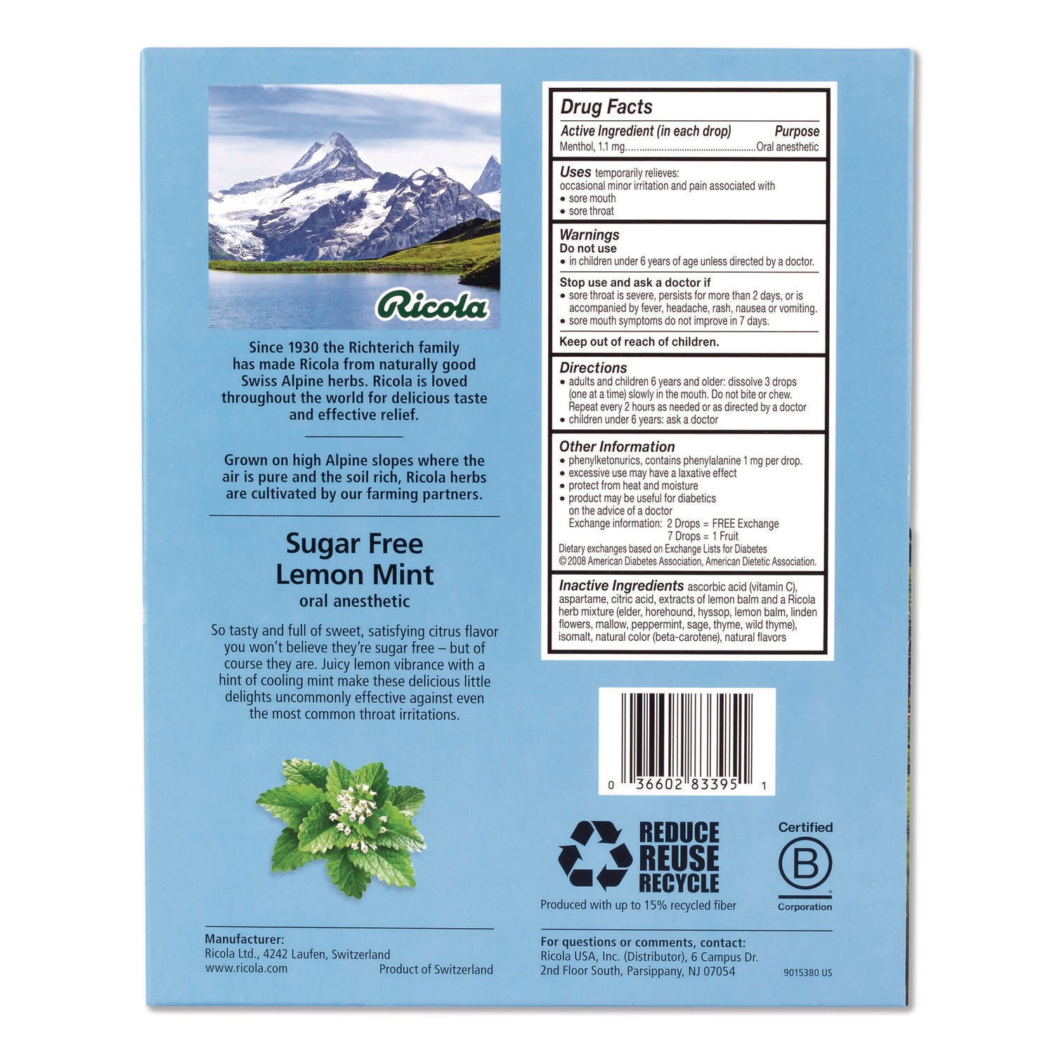 FOOD,SF CGH DRPS,130CT