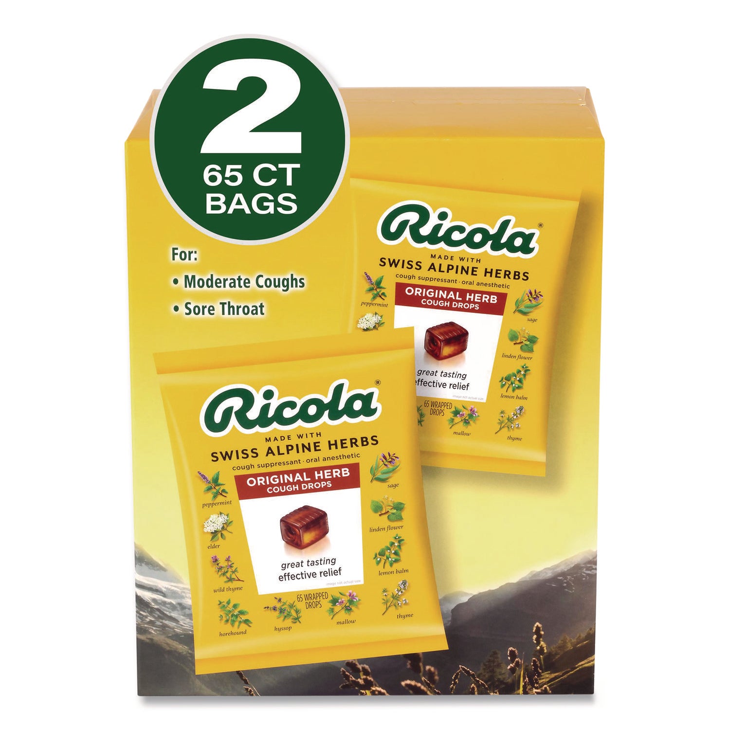 For Cough, Itchy Throat, Cold, Flu, Allergy - 1 / Carton