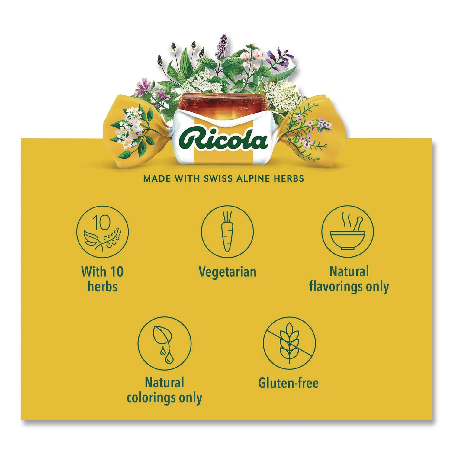 For Cough, Itchy Throat, Cold, Flu, Allergy - 1 / Carton