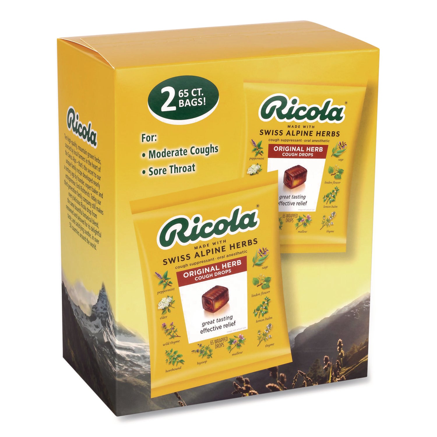 For Cough, Itchy Throat, Cold, Flu, Allergy - 1 / Carton