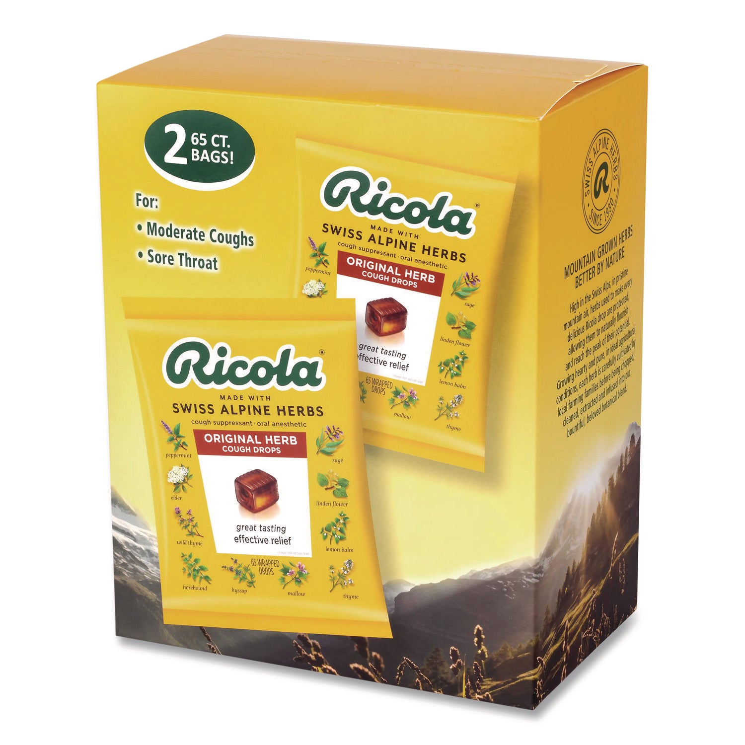For Cough, Itchy Throat, Cold, Flu, Allergy - 1 / Carton