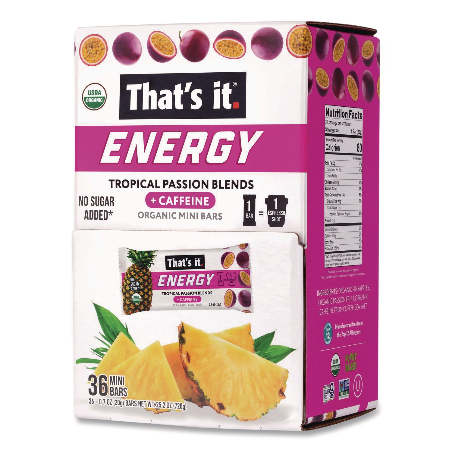 FOOD,TRP ENRGY BRS,36CT