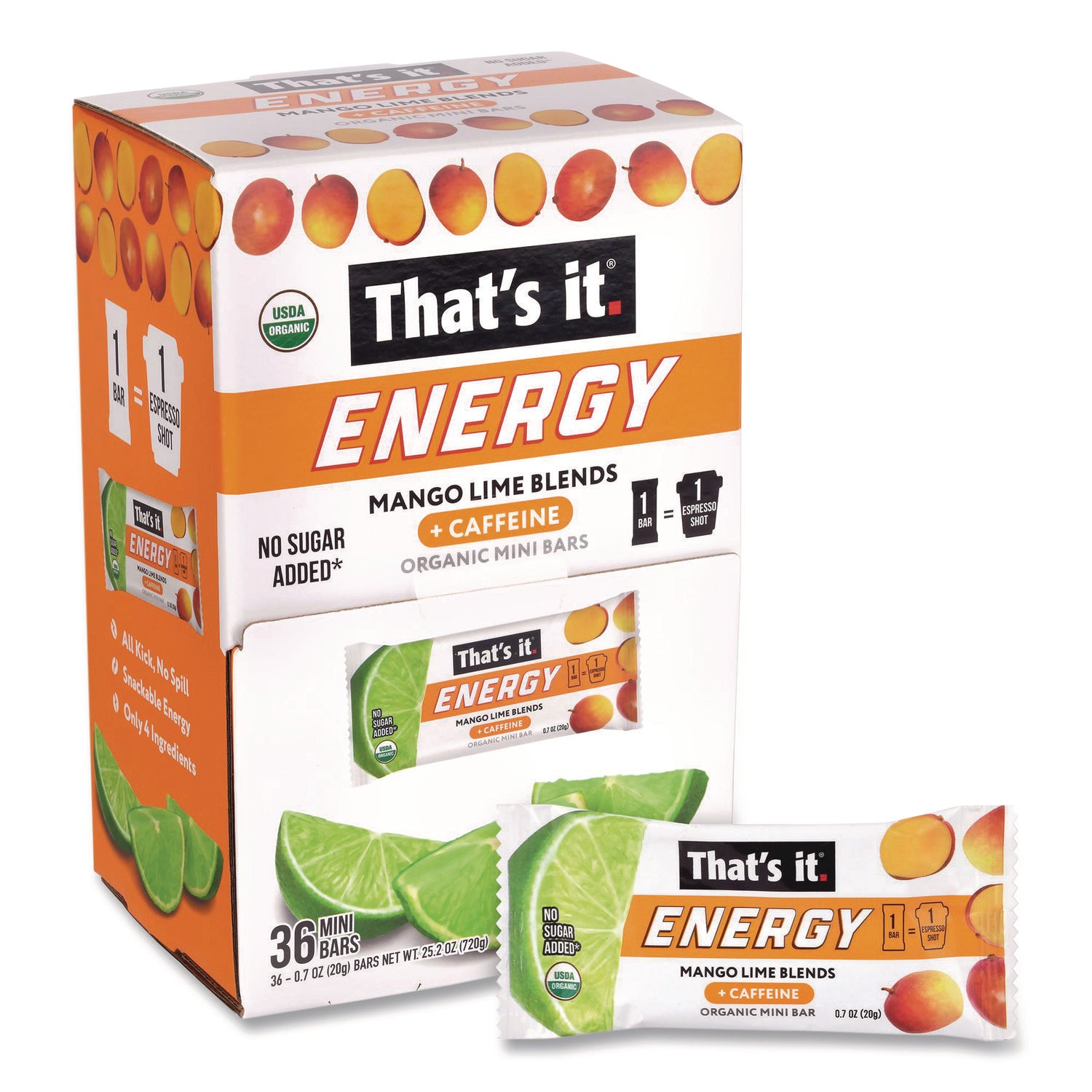 FOOD,MNGO ENRGY BRS,36CT