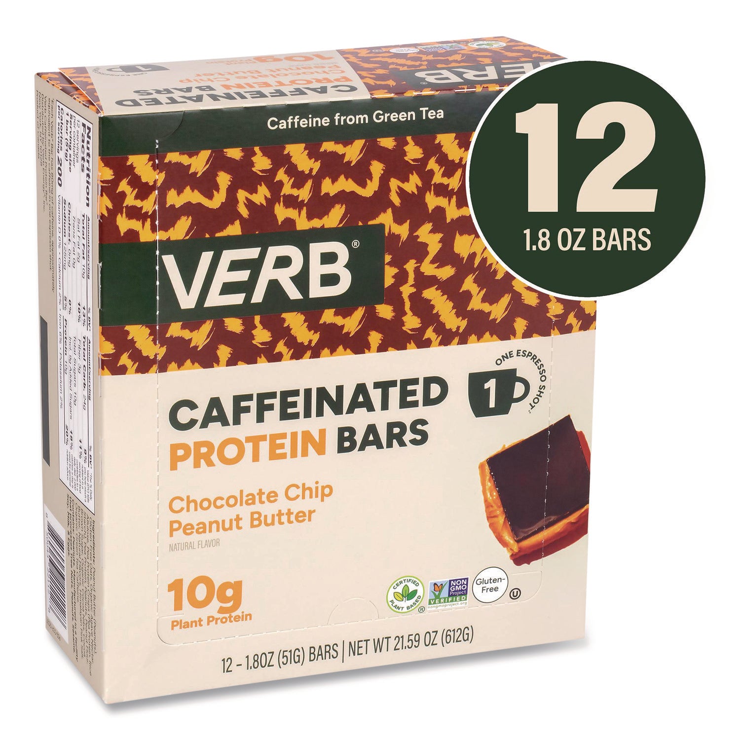 FOOD,PB CAF PRTN BRS,12CT