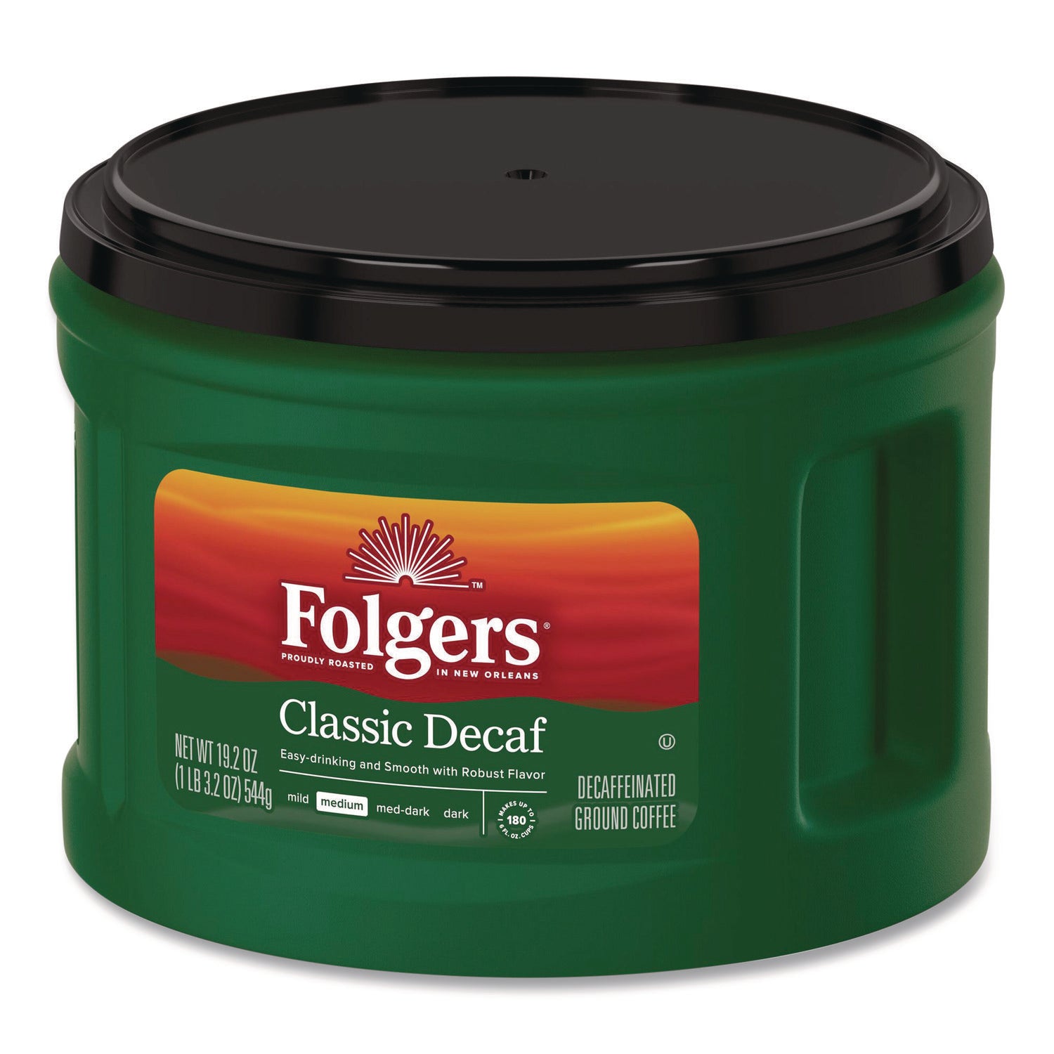 Coffee, Classic Roast Decaffeinated, Ground, 19.2 oz Can