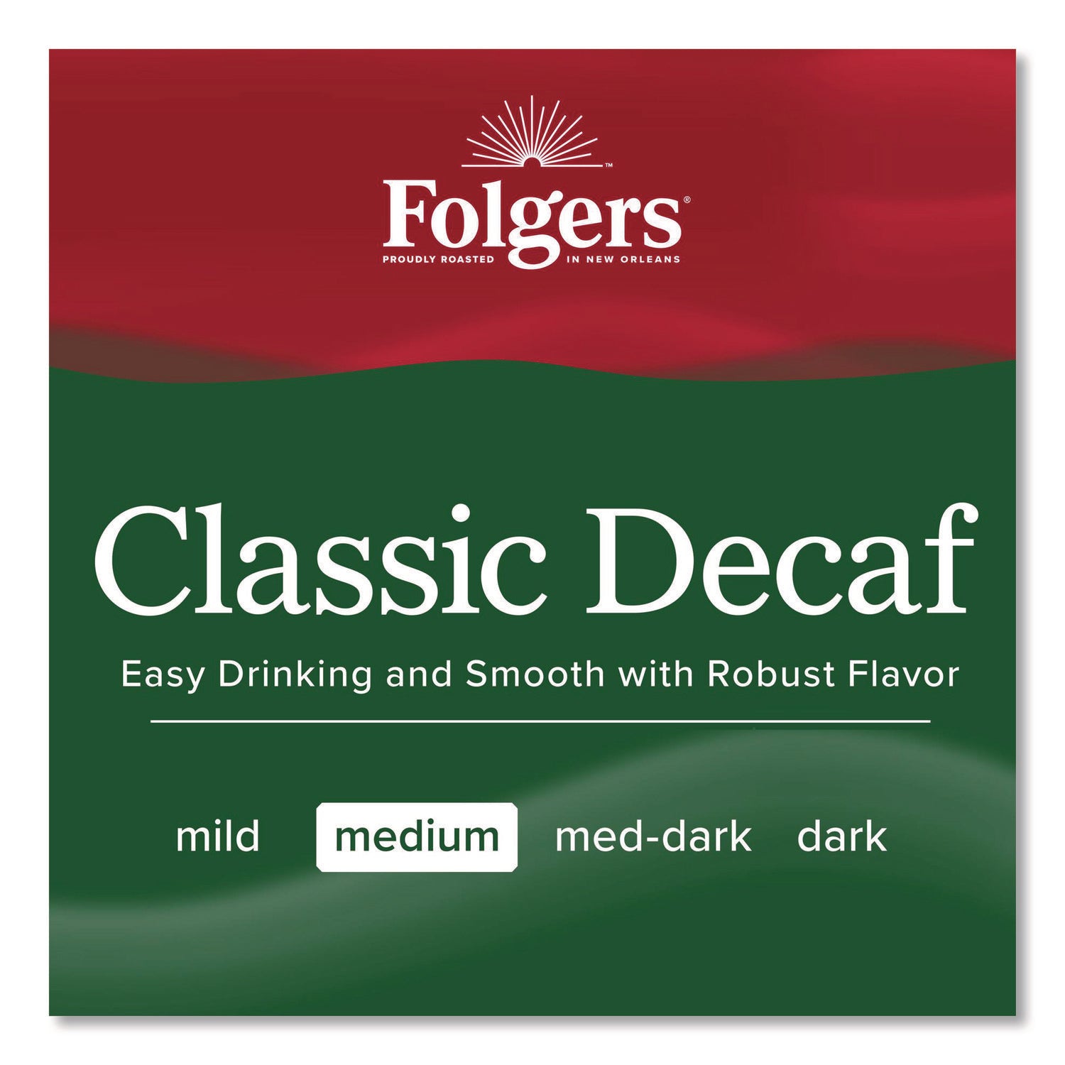 Coffee, Classic Roast Decaffeinated, Ground, 19.2 oz Can