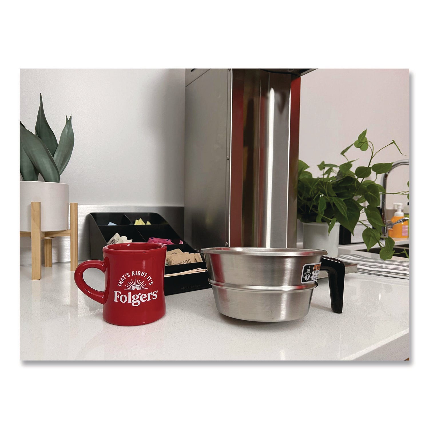 Folgers&reg; Fraction Pack Classic Roast Coffee - Regular - Medium - 0.9 oz - Fraction Pack - 36 / Carton