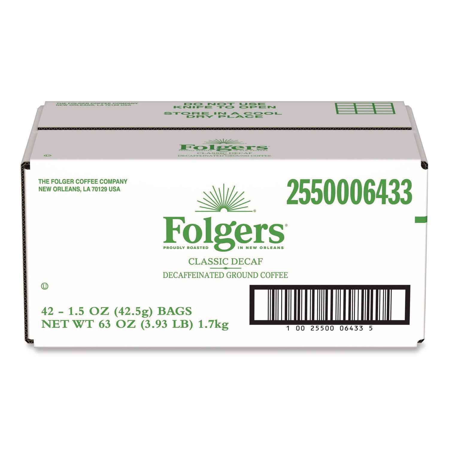 1.5 oz - Fraction Pack - Decaffeinated - 42 / Carton