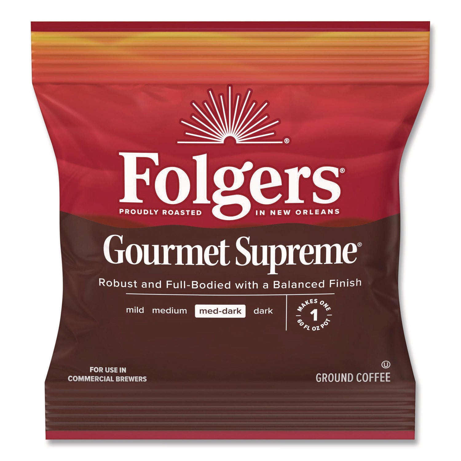 Regular - Dark/Bold - 1.8 oz Per Bag - Fraction Pack - 42 / Carton