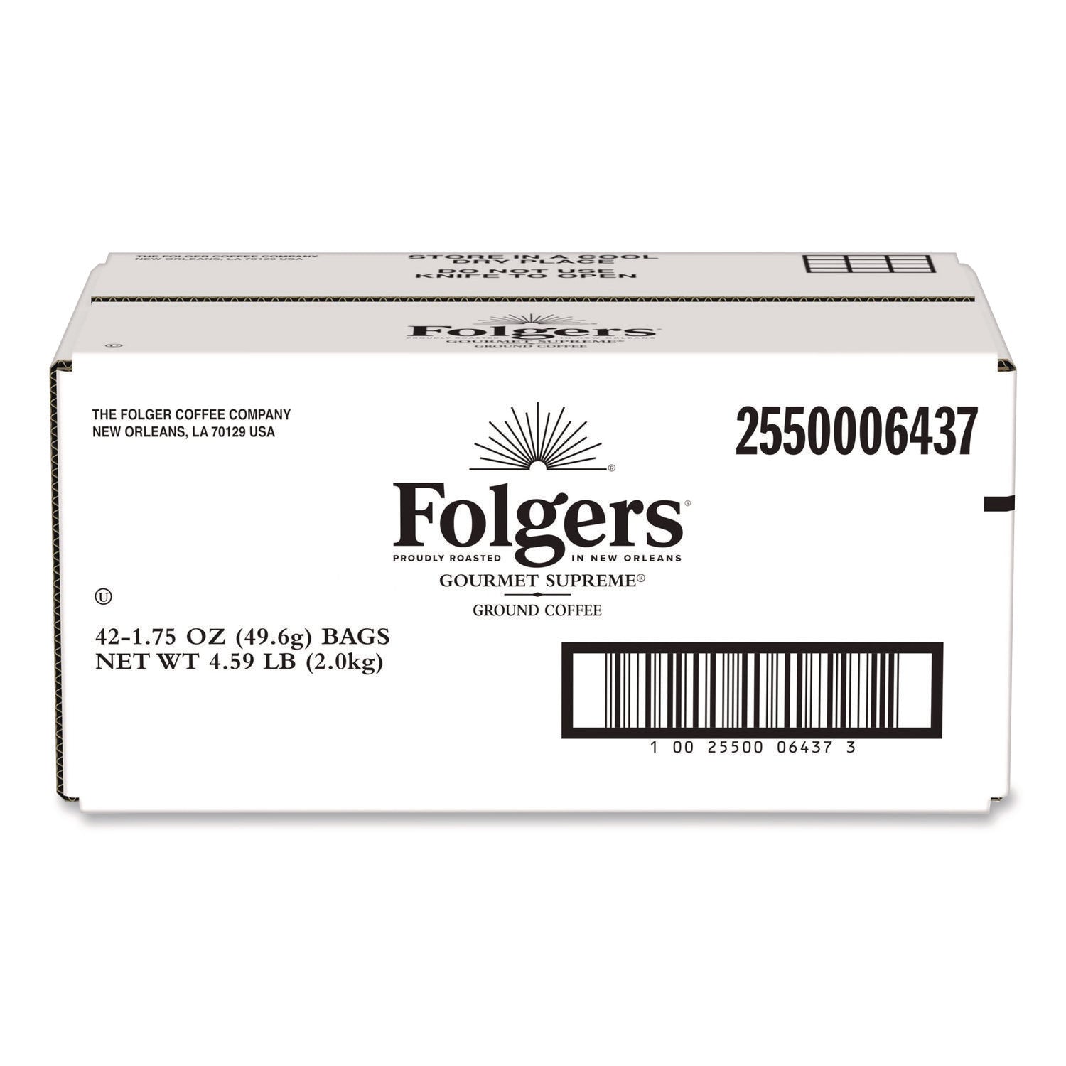Regular - Dark/Bold - 1.8 oz Per Bag - Fraction Pack - 42 / Carton