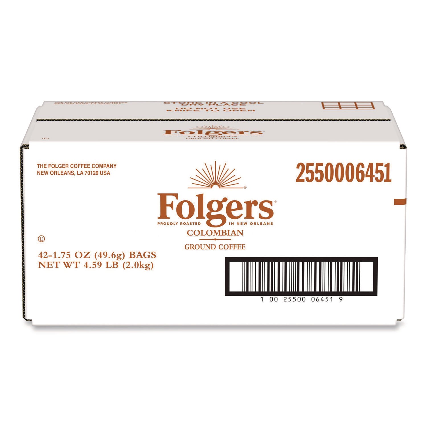 Regular - Dark/Bold - 1.8 oz Per Bag - Fraction Pack - 42 / Carton