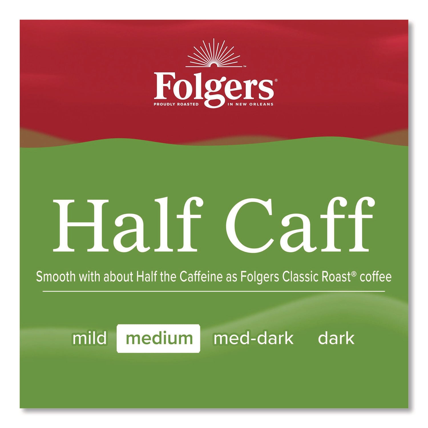 Coffee, Half Caff, 22.6 Oz Canister