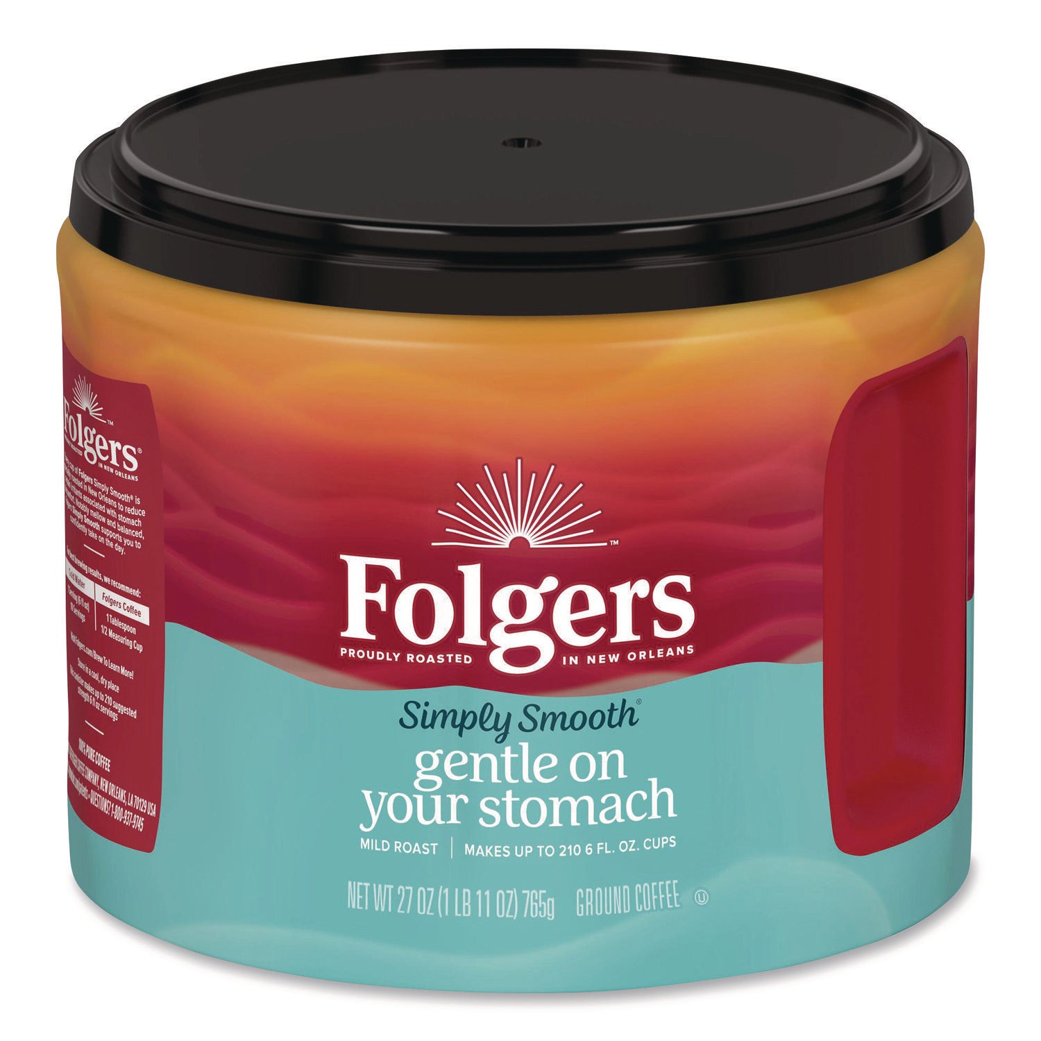 Medium - 27 oz Per Canister - Ground - 1 Each