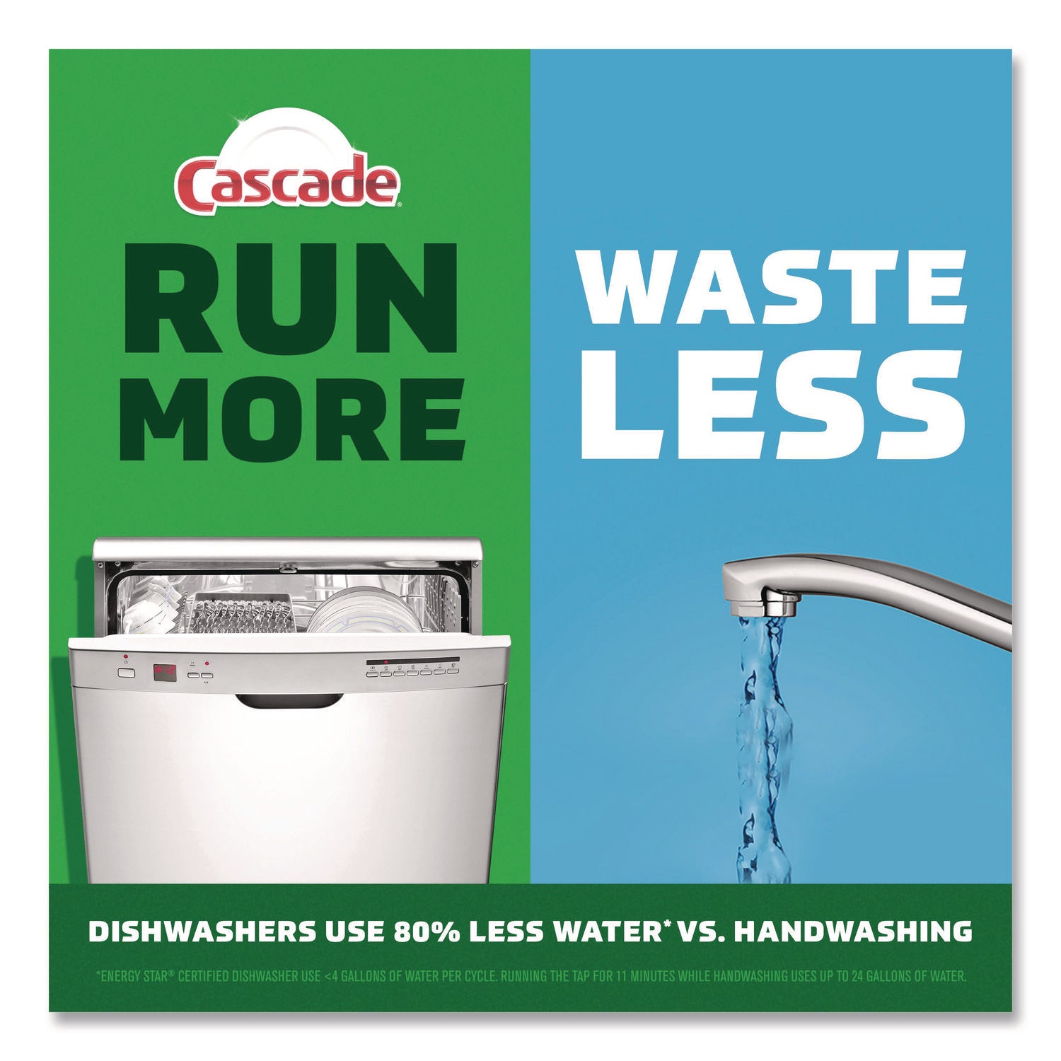 For Dishwasher, Dish - Pod - Recommended For: Grease Remover, Grime Remover, Food Remover, Residue Remover - Phosphate-free - Green - 33 / Bag