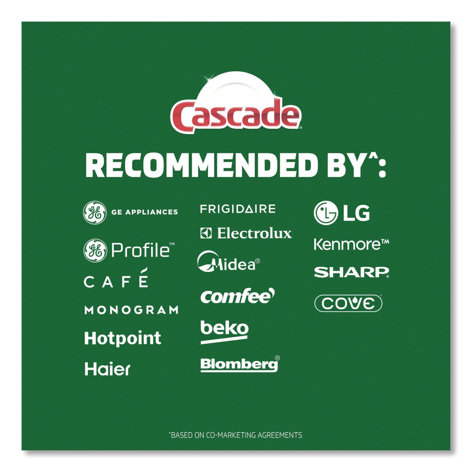 For Dishwasher, Dish - Pod - Recommended For: Grease Remover, Grime Remover, Food Remover, Residue Remover - Phosphate-free - Green - 33 / Bag