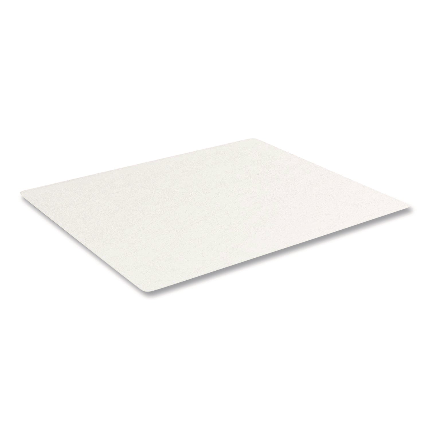 Deflecto OceanMat Chair Mat for Hard Floor - Hard Floor, Wood Floor, Tile Floor, Laminate Floor, Floor, Commercial - 60" Width x 46" Depth - Rectangular - Plastic, Polyethylene Terephthalate (PET) - Clear - 1 Each