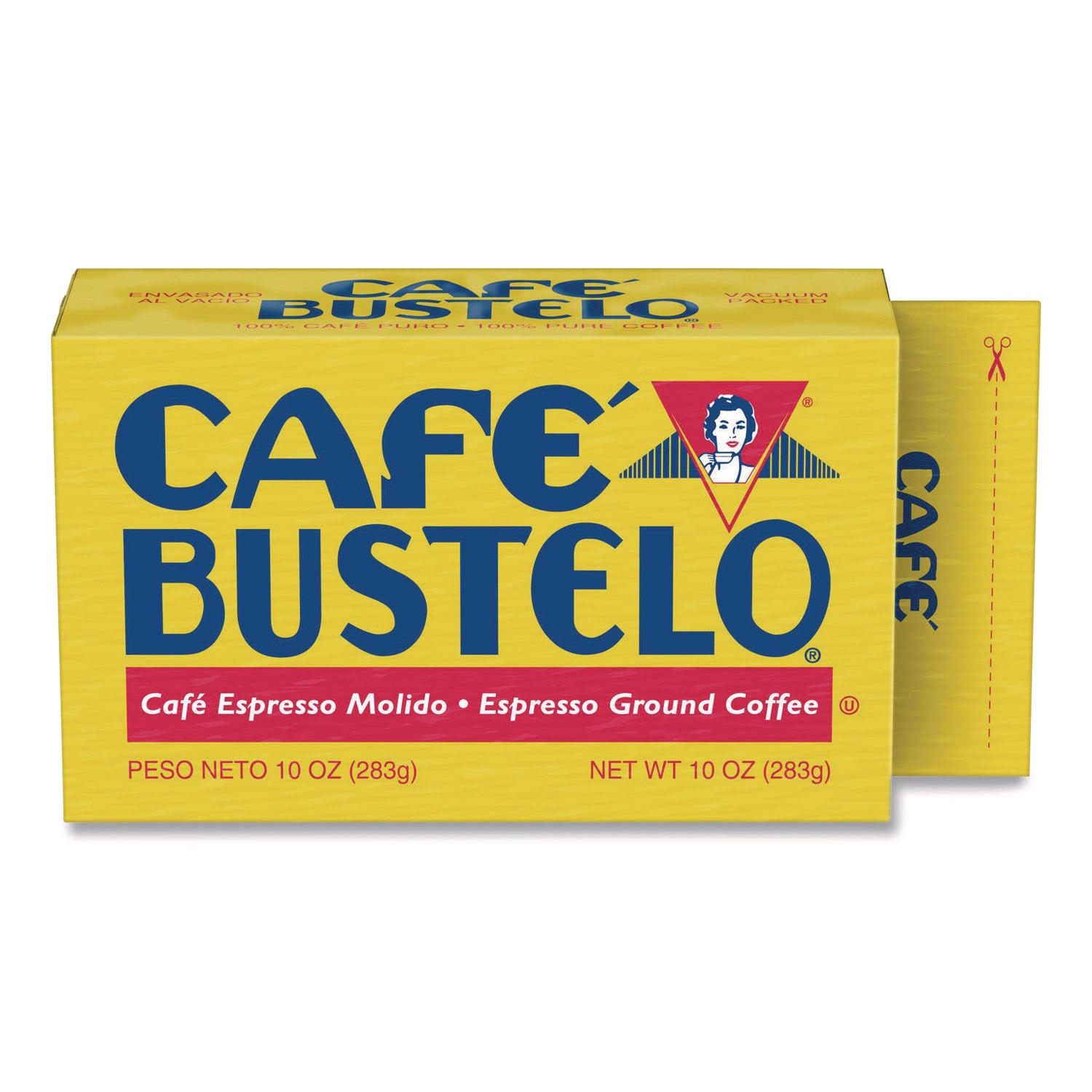 Caf&eacute; Bustelo&reg; Ground Espresso Coffee - Dark/Bold - 10 oz Per Can - Ground - Arabica - 1 Each