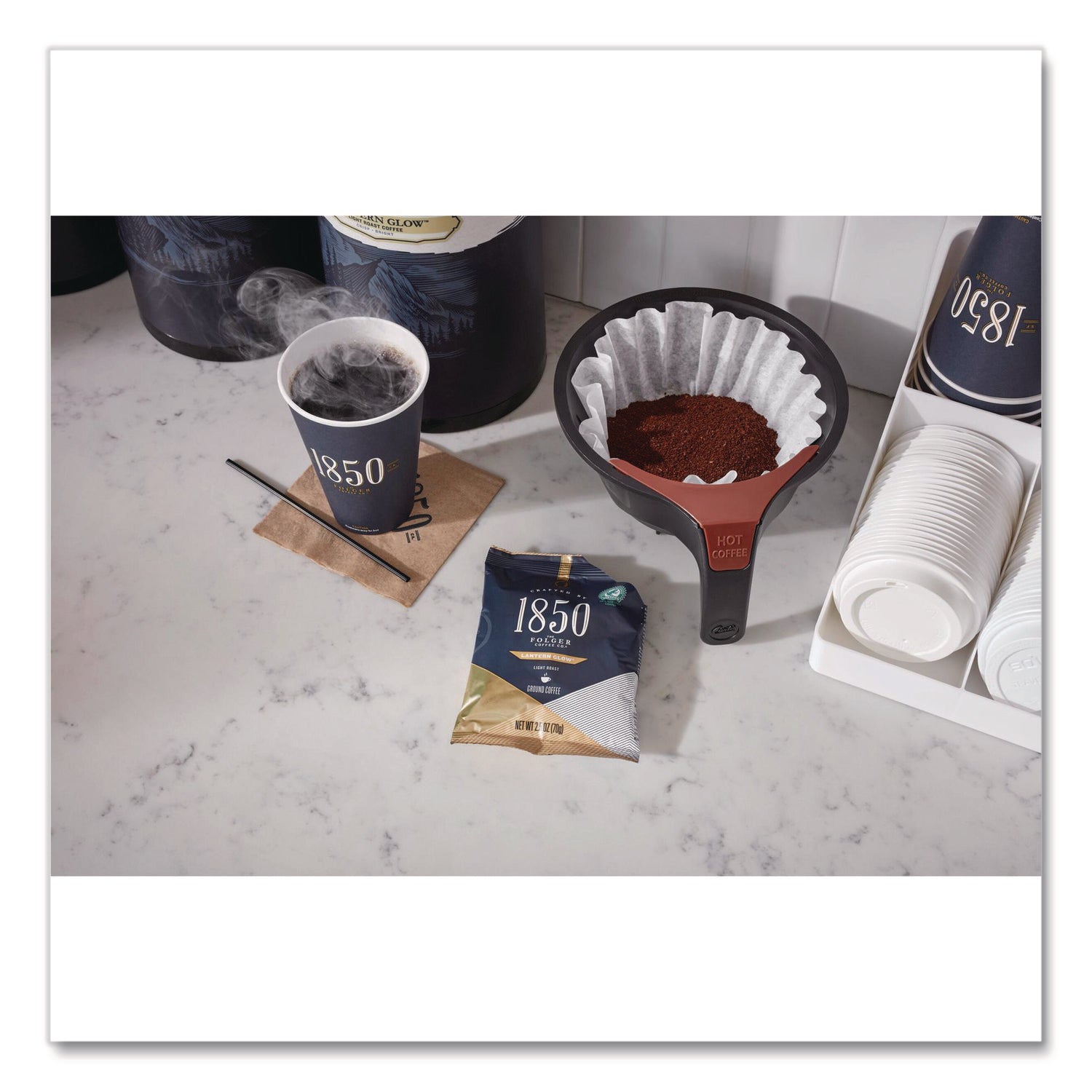 Light - 2.5 oz - Ground - Arabica - 24 / Carton