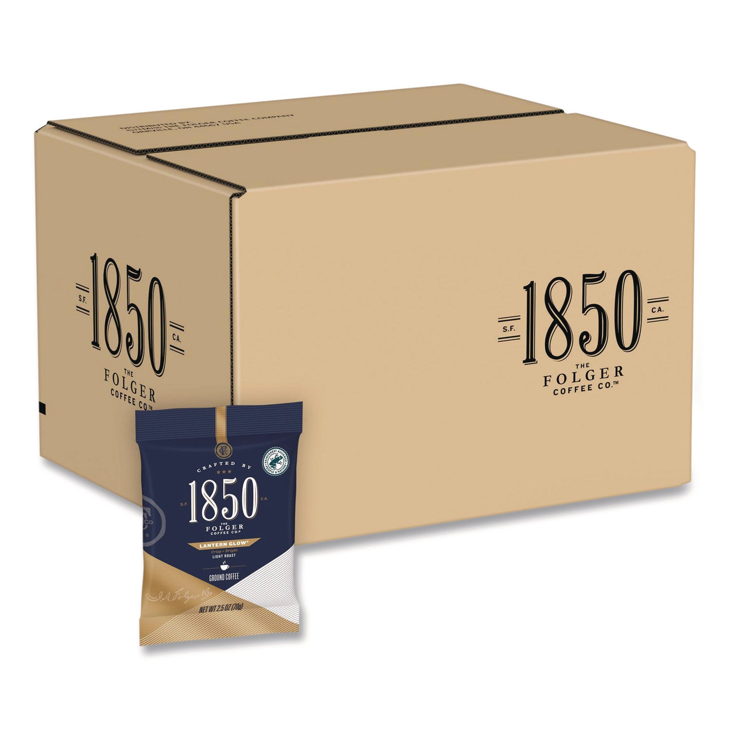 Light - 2.5 oz - Ground - Arabica - 24 / Carton