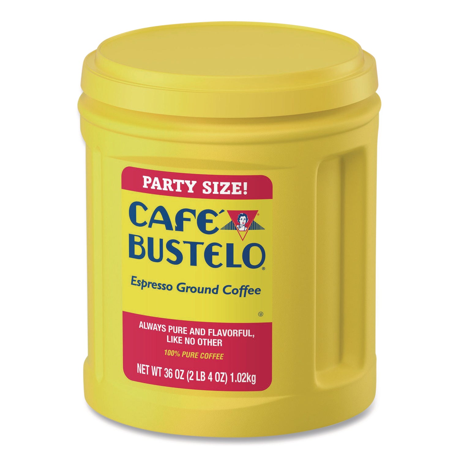 Café Bustelo Ground Espresso Coffee, Dark Roast, 36 oz Can, 1 Each