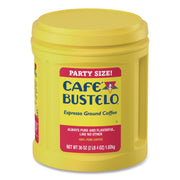 Café Bustelo Ground Espresso Coffee, Dark Roast, 36 oz Can, 1 Each