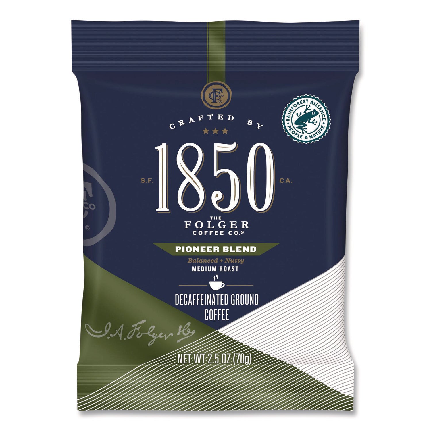 Medium - 2.5 oz - Ground - Pioneer - Decaffeinated - 24 / Carton