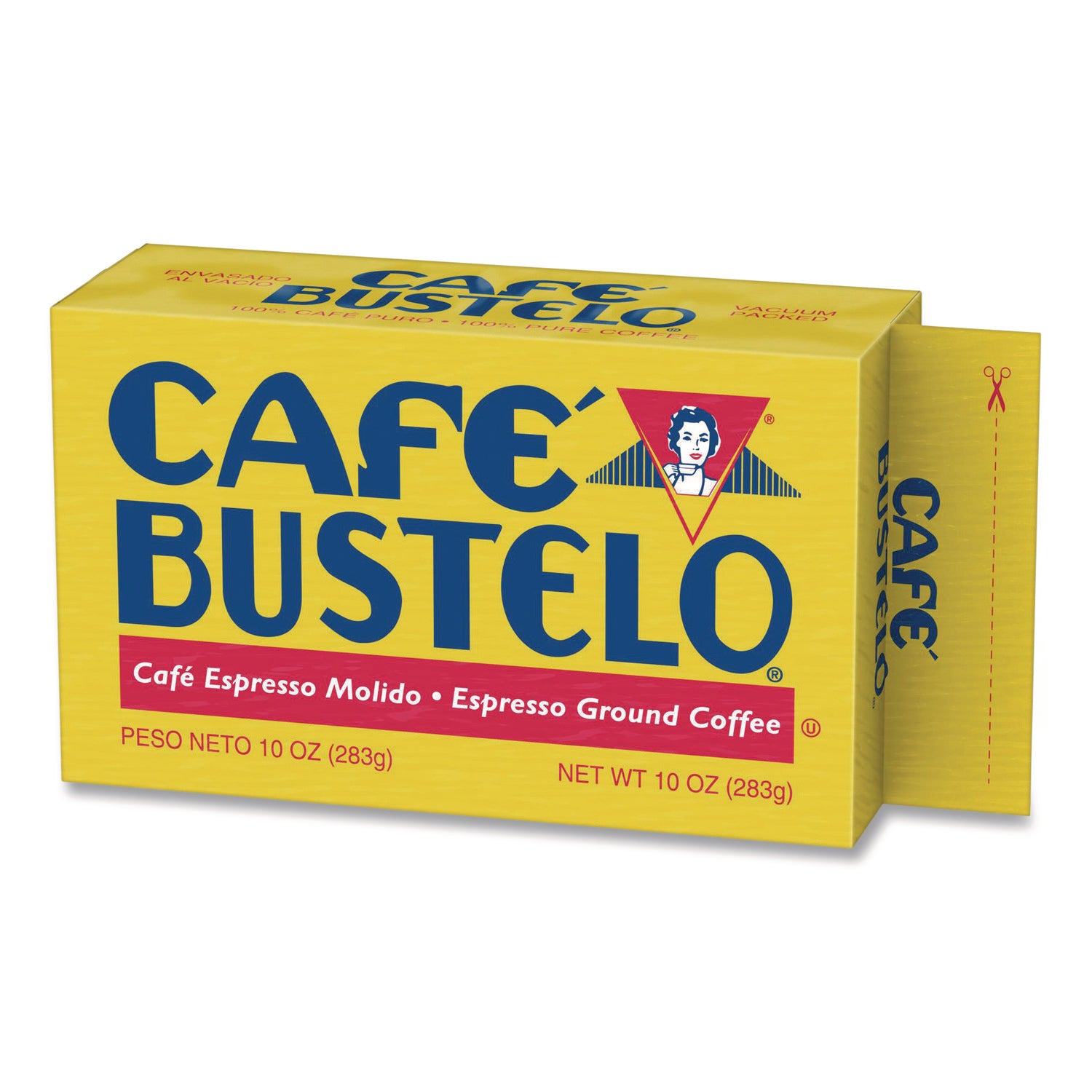 Caf&eacute; Bustelo&reg; Ground Espresso Coffee - Dark/Bold - 10 oz Per Can - Ground - Arabica - 1 Each
