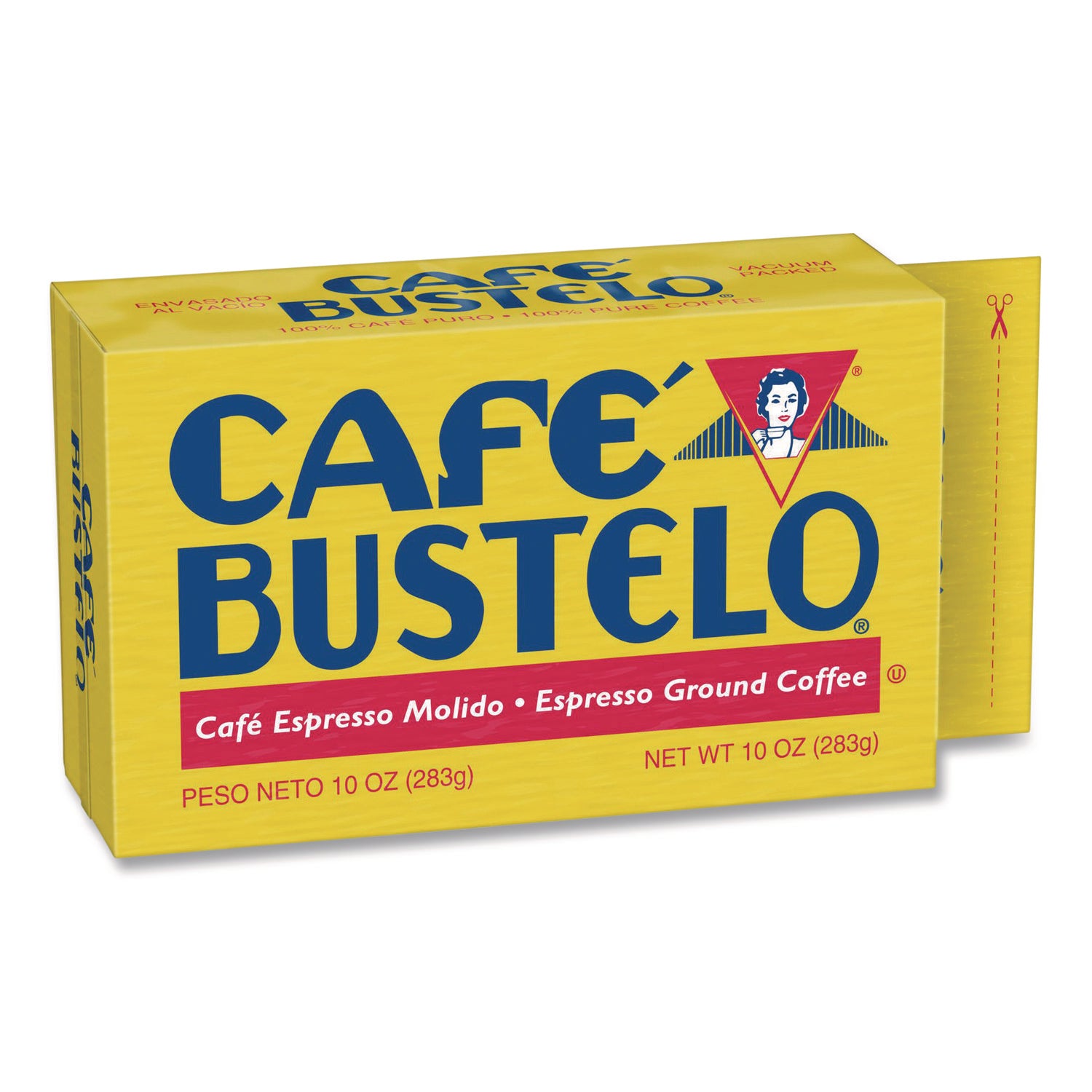Caf&eacute; Bustelo&reg; Ground Espresso Coffee - Dark/Bold - 10 oz Per Can - Ground - Arabica - 1 Each