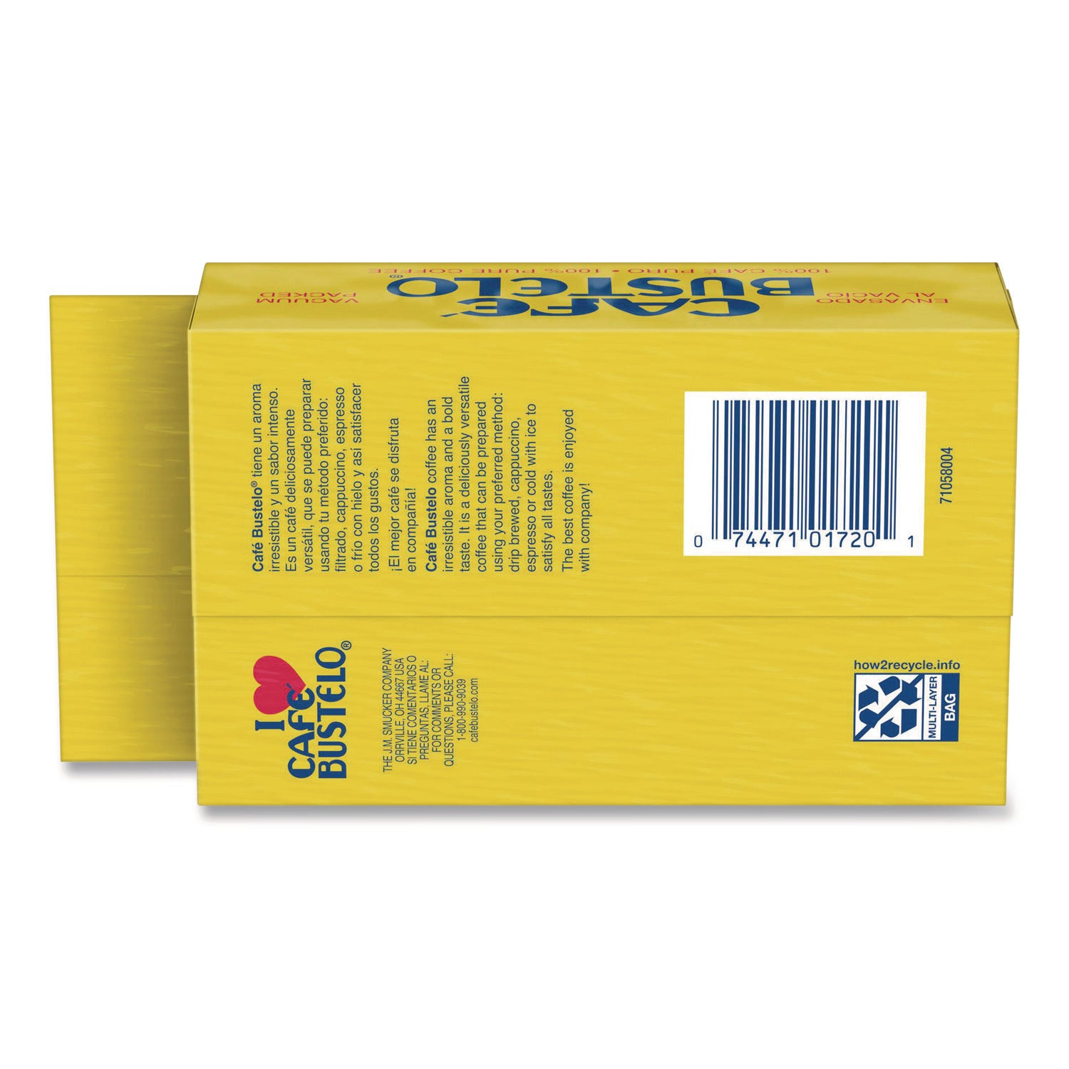 Caf&eacute; Bustelo&reg; Ground Espresso Coffee - Dark/Bold - 10 oz Per Can - Ground - Arabica - 1 Each